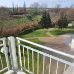 Ausblick vom Balkon