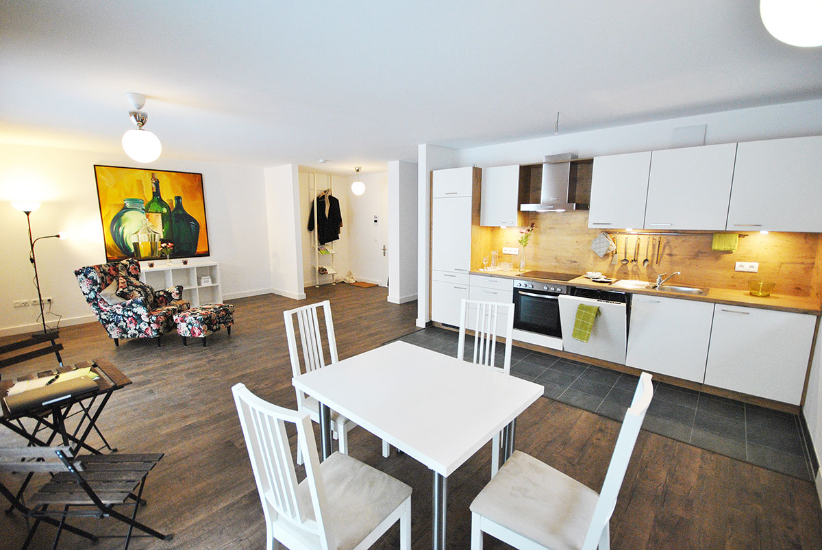 Wohnbereich (Musterwohnung)