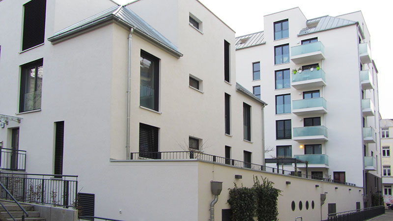 Hausansicht Gartenseite